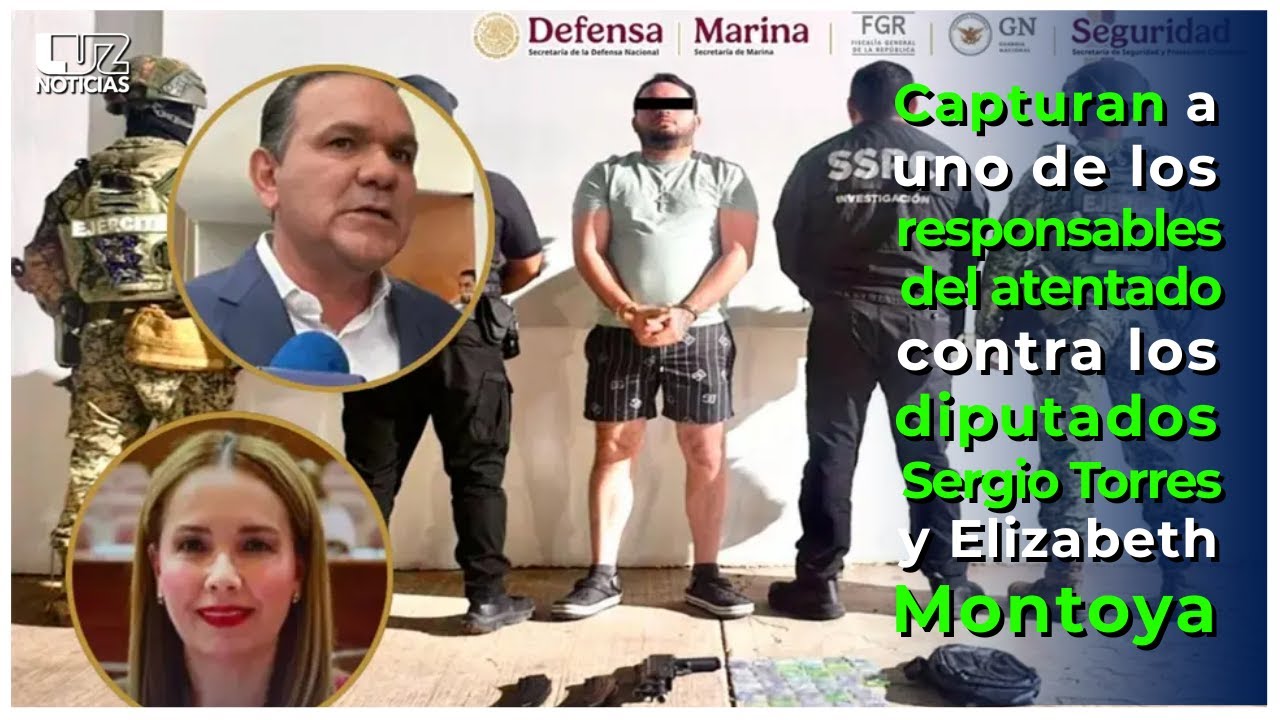 Capturan a uno de los responsables del atentado contra Sergio Torres y Elizabeth Montoya.