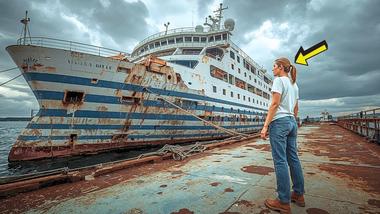 Mechanic Girl Bought an Abandoned Cruise Ship —  What She Found Inside Was Worth $75M