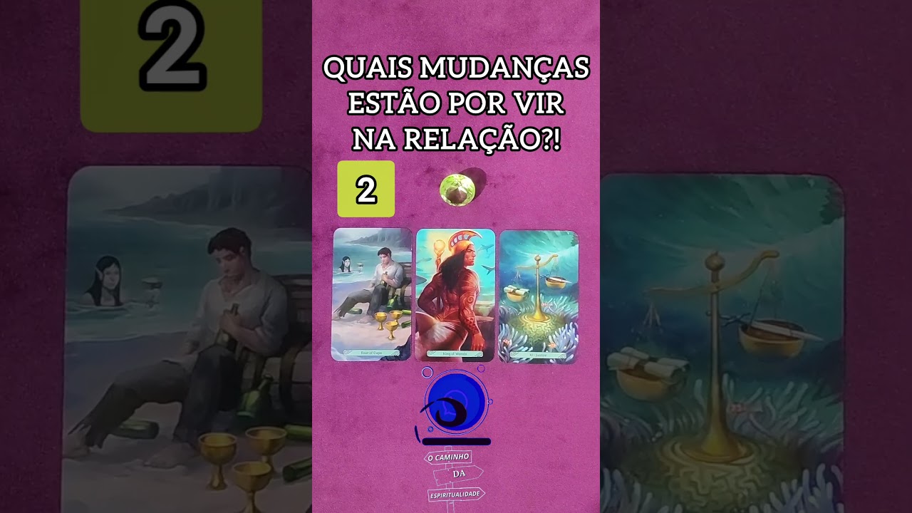 QUAIS MUDAN&Ccedil;AS EST&Atilde;O POR VIR NA RELA&Ccedil;&Atilde;O?! #tarotonline #tarot #shorttarot