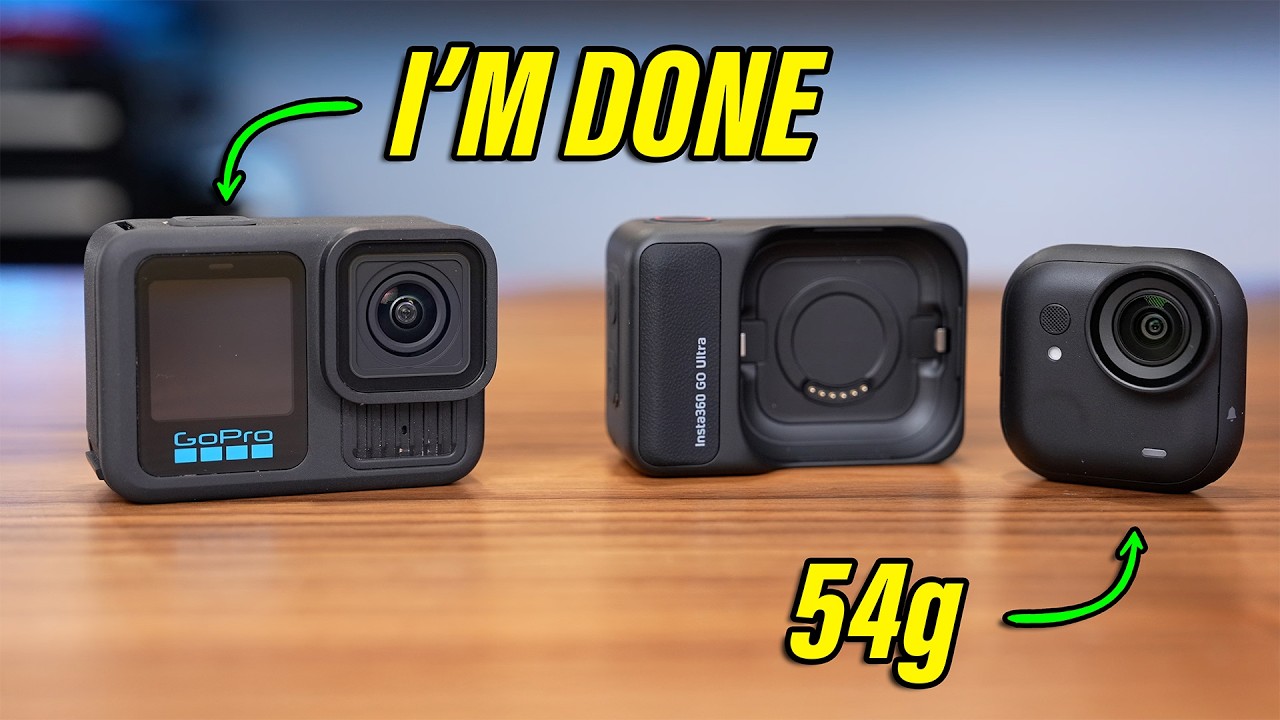 Что лучше? Insta360 GO Ultra против GoPro 13? Скажите мне!
