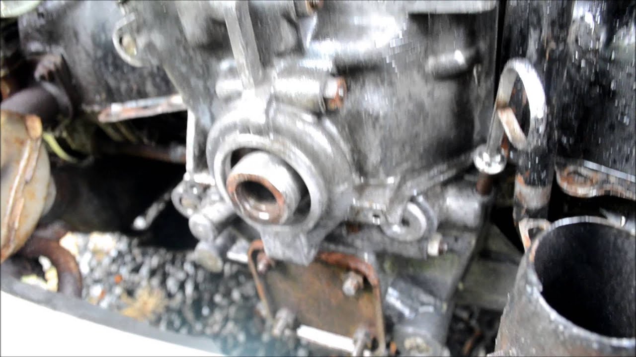 1965 VW pulley installation.
