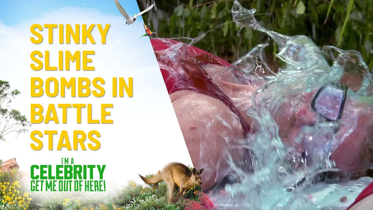 Battle Stars Trial With Slime Bombs | I'm A Celebrity...Get Me Out Of Here! Australia | Channel 10