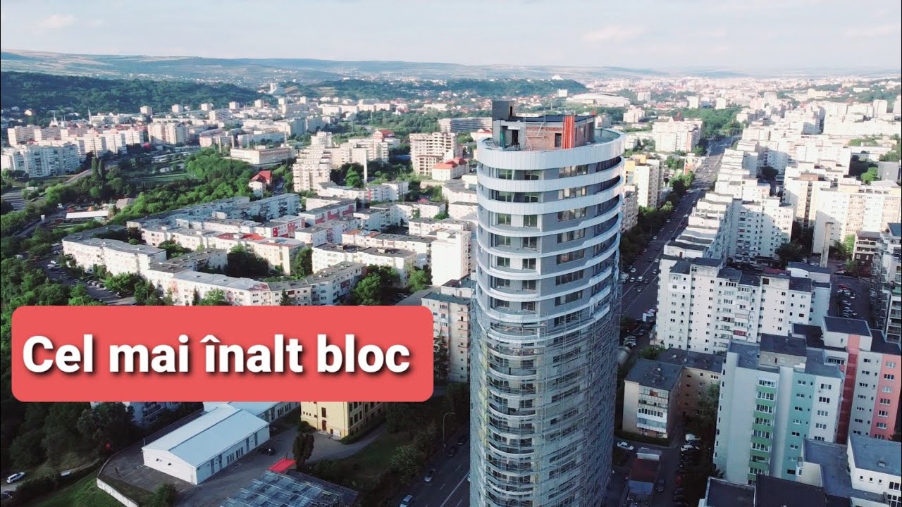 West City Tower /Cel mai inalt bloc de locuinte din Romania / Cluj Napoca