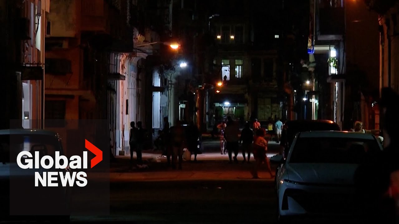 Canadian in Cuba urging others to stay home amid blackouts