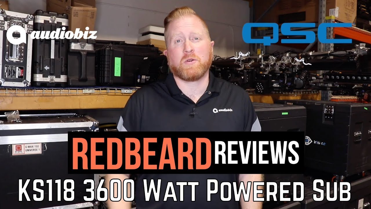 Redbeard Reviews: KS118 3600 Watt Powered Sub