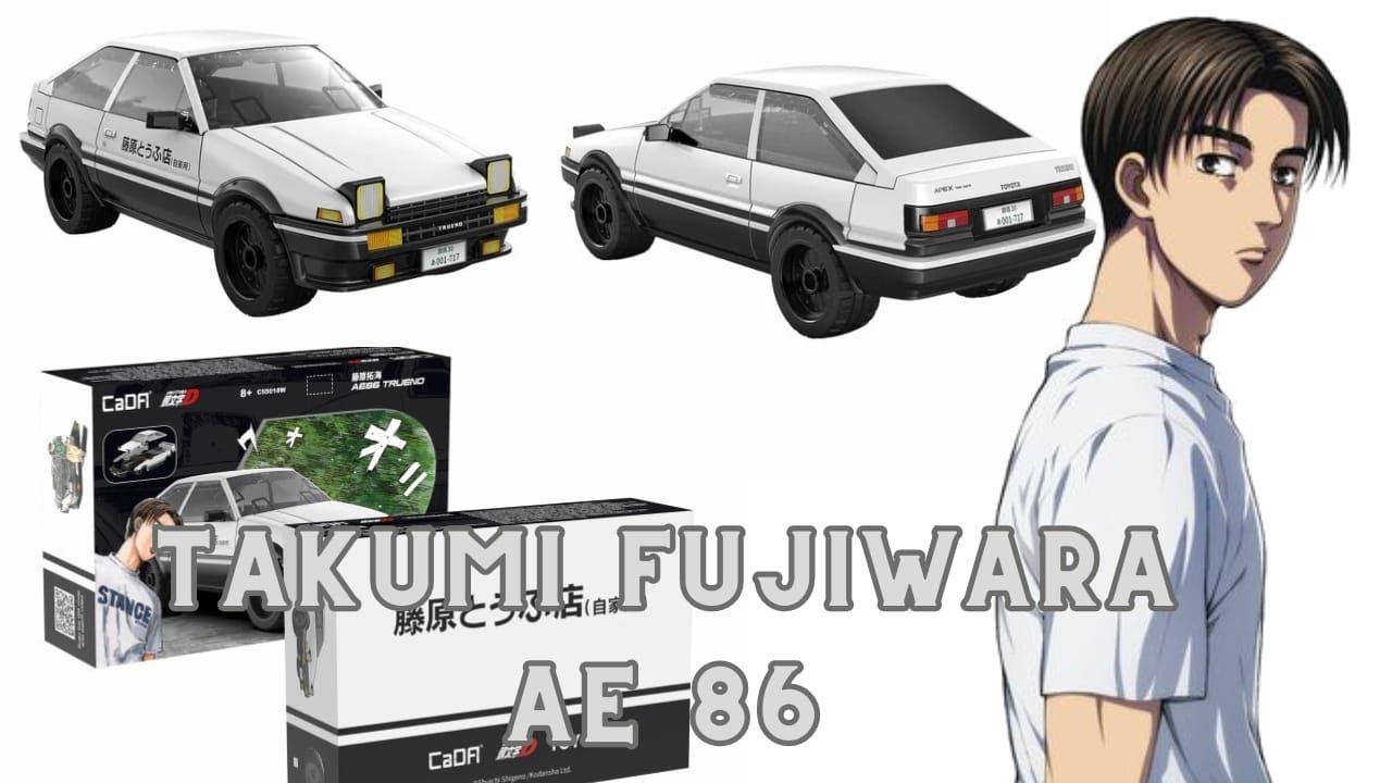 ASMR RAKIT KKV DOUBLE E CADA INITIAL D AE86 TAKUMI FUJIWARA DRIFTER PENJUAL TAHU!!!