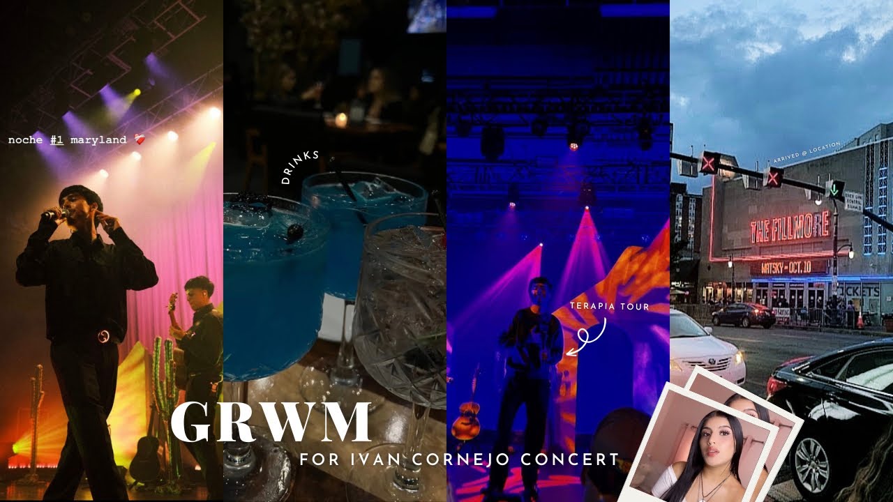 GRWM FOR IVAN CORNEJO CONCERT