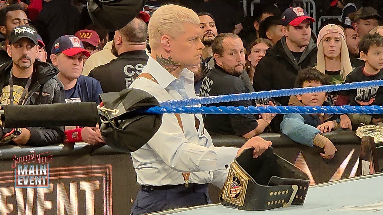 Cody Rhodes gets emotional after John Cena's final match at Saturday Night's Main Event 