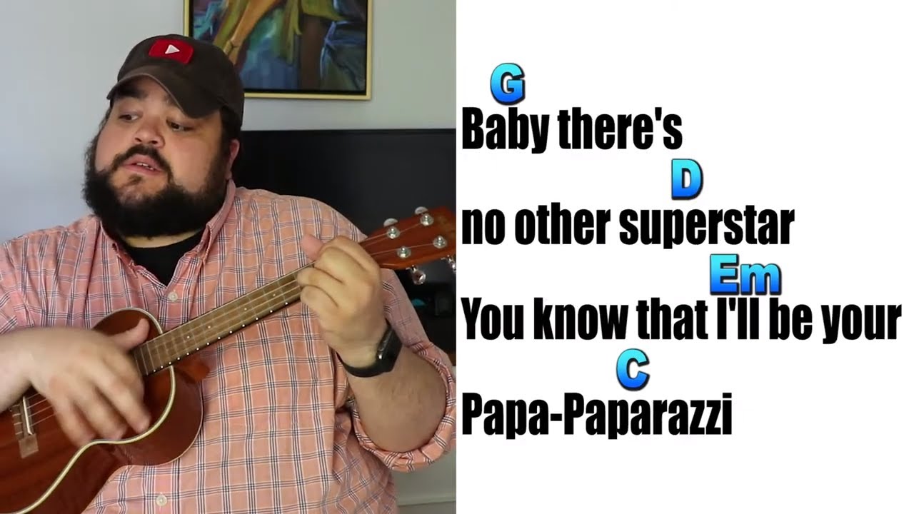 Paparazzi - Lady Gaga | Ukulele Cover & Play Along