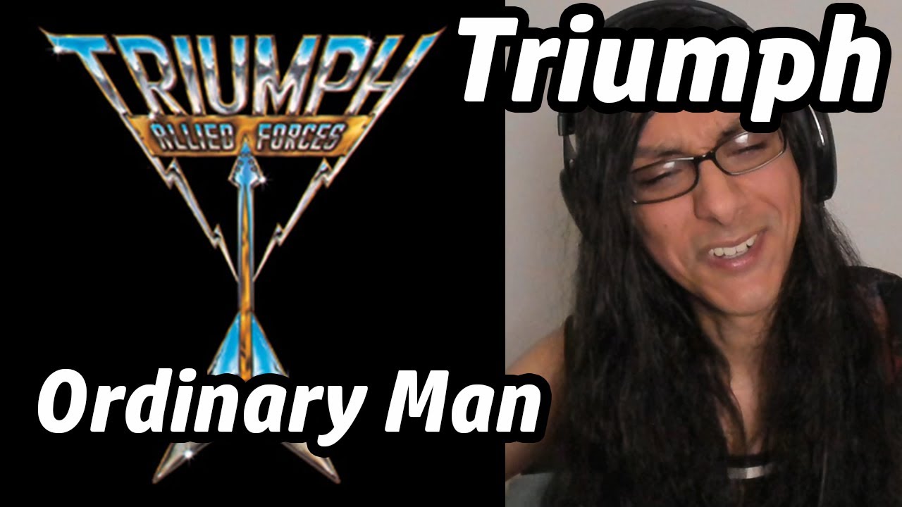 Triumph Ordinary Man Reaction Musician First Listen