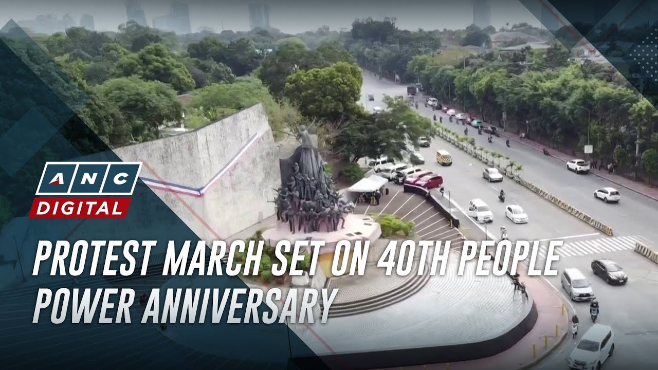 Protest march set on 40th People Power anniversary | ANC