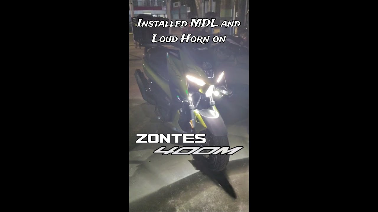 Installed MDL and Loud Horn sa SalaGinto na ZONTES 400M