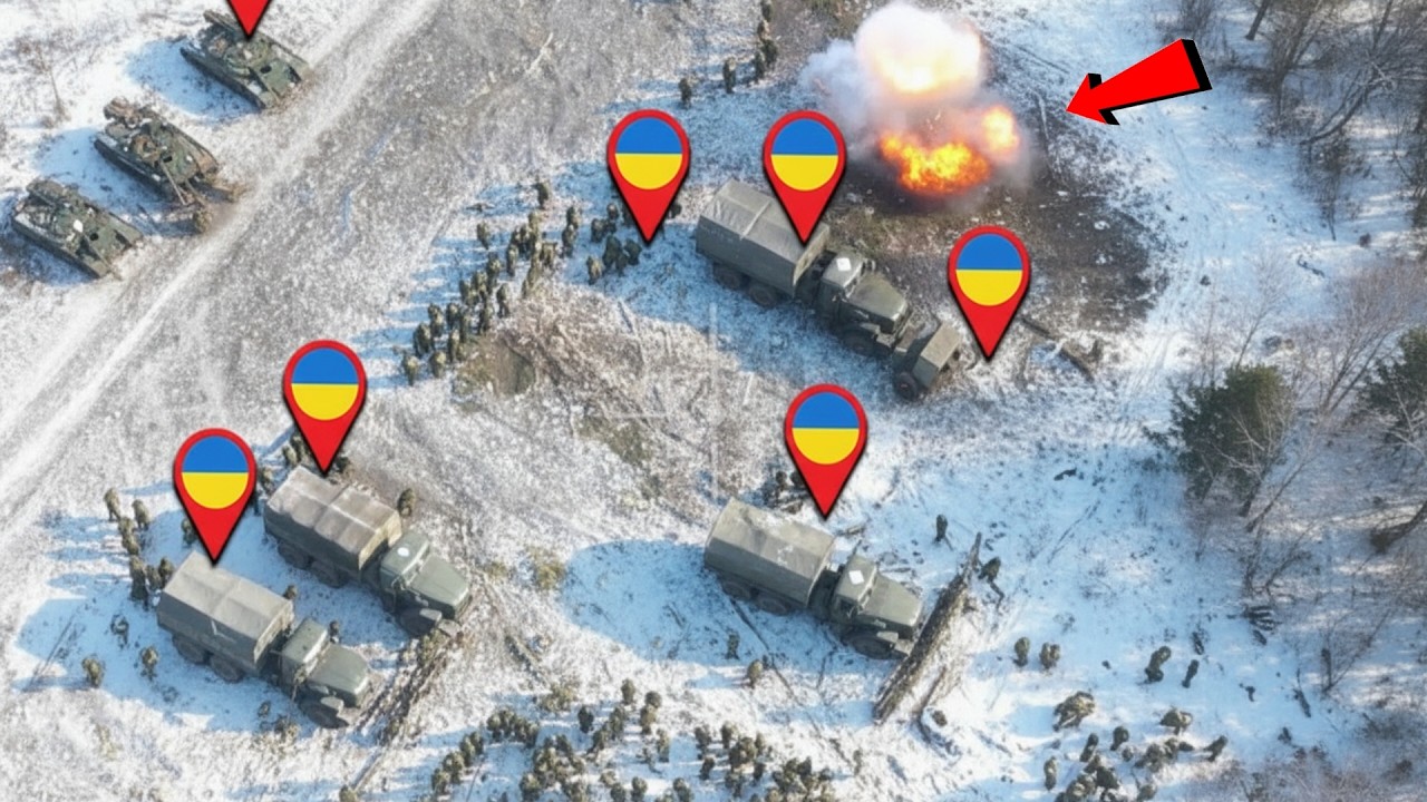 Деятельность российских ФАБ-3000 возле украинского военного объекта