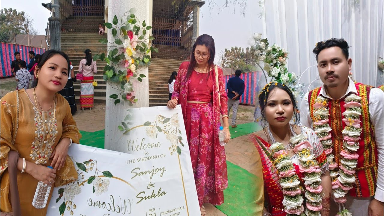 Wedding 💍 at Mandwi  Khorang Hall | Mai mui thokshukha |