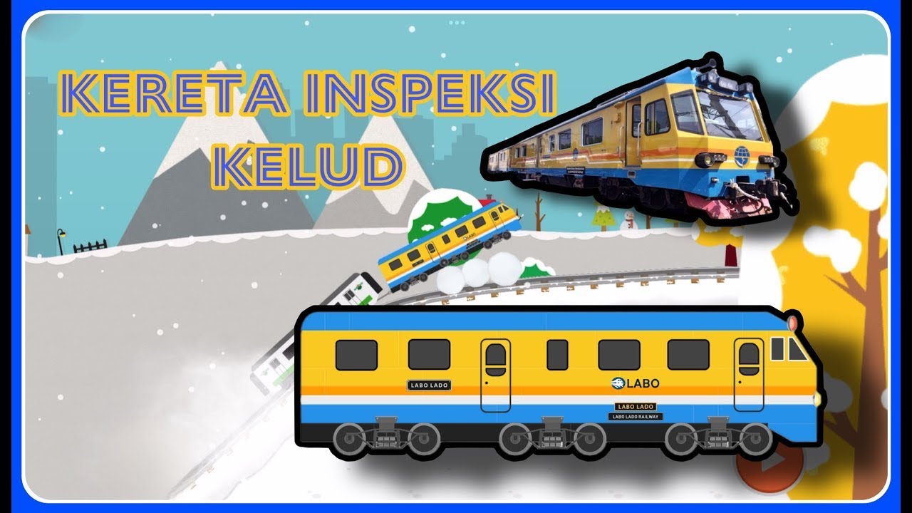 Membuat Kereta Inspeksi Kelud - Labo Brick Train