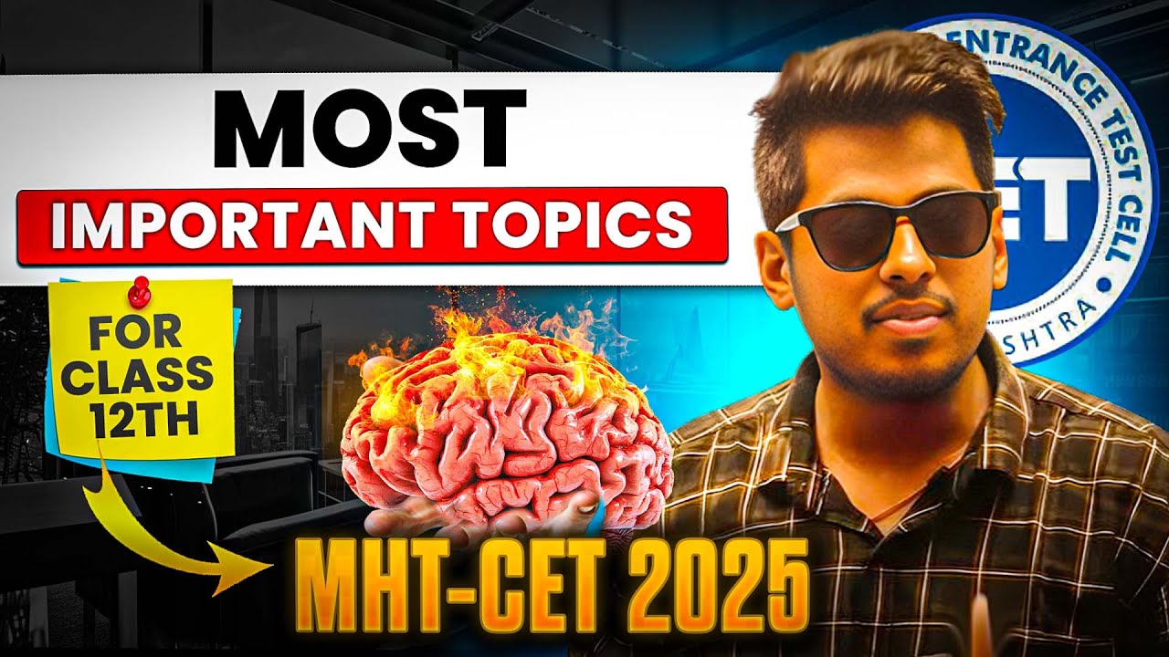 ⚡Chemistry Most Important Topic for MHT-CET 2025 By :- Abhishek Sir Chemistry ASC  #mhtcet2025 #asc