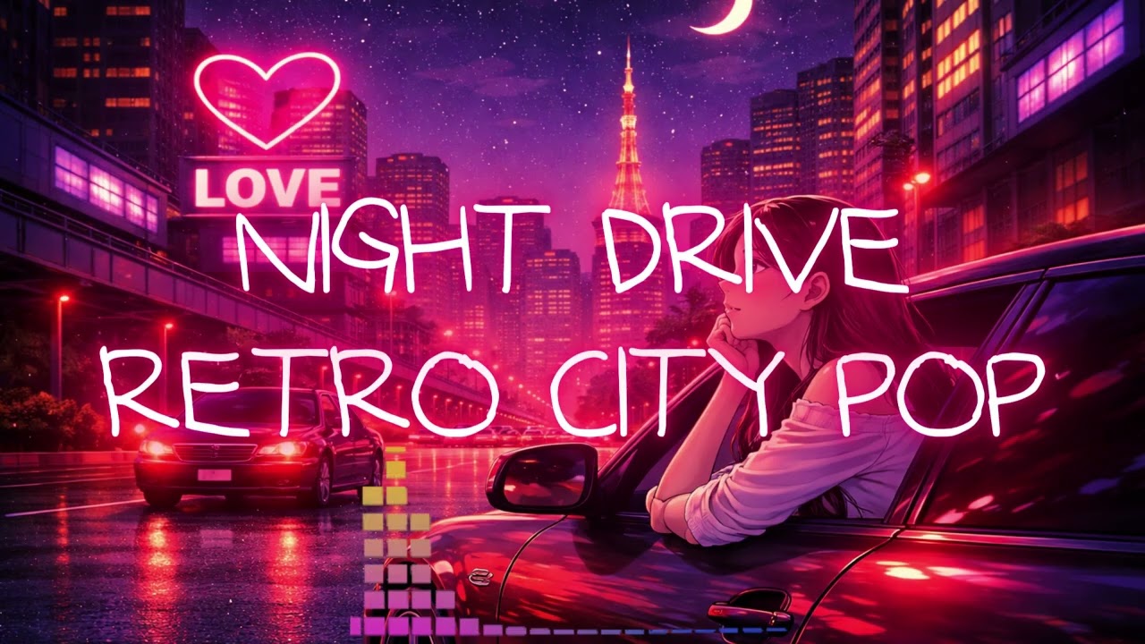 Retro City Pop Night Drive 80s Japanese City Pop Playlist