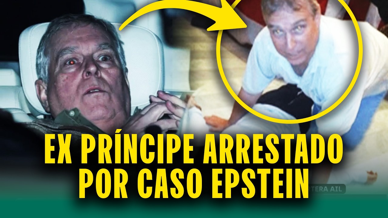 Ex príncipe británico detenido por vínculos con Jeffrey Epstein