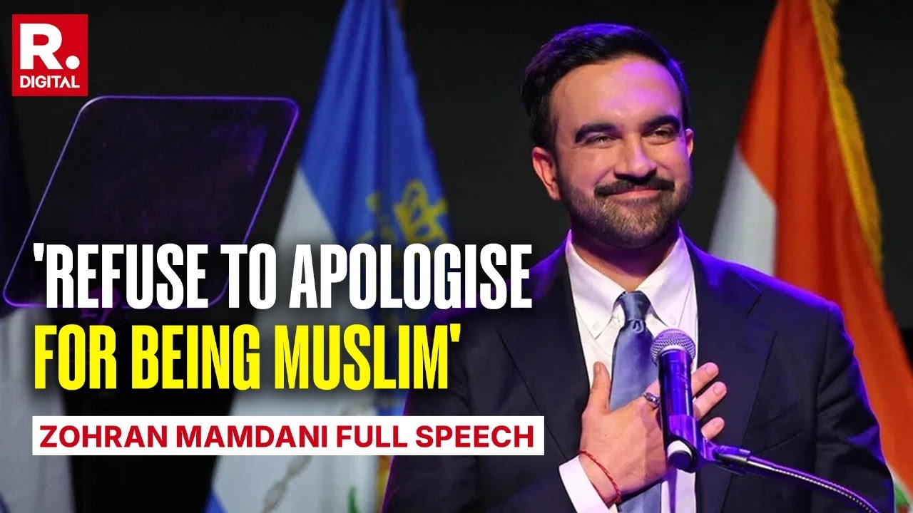 NYC Mayoral Race Winner Zohran Mamdai Asserts Muslim Identity In Victory Speech | Watch Full Speech