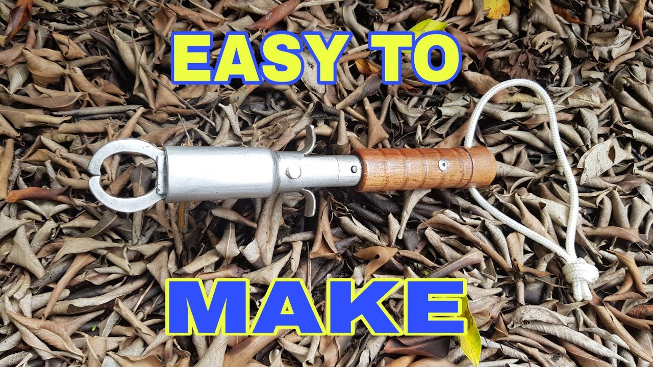 How To Make DIY Fish Lip Gripper / Penjepit Mulut Ikan