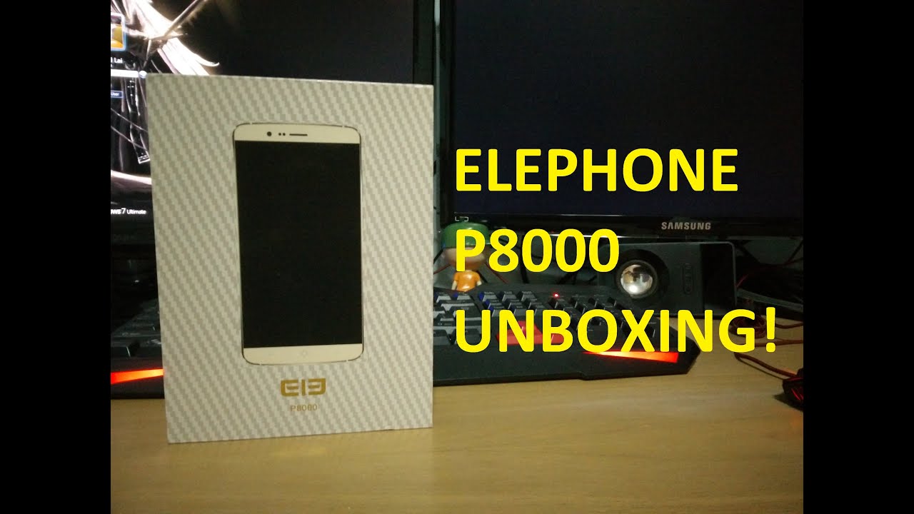 Elephone P8000 Unboxing!