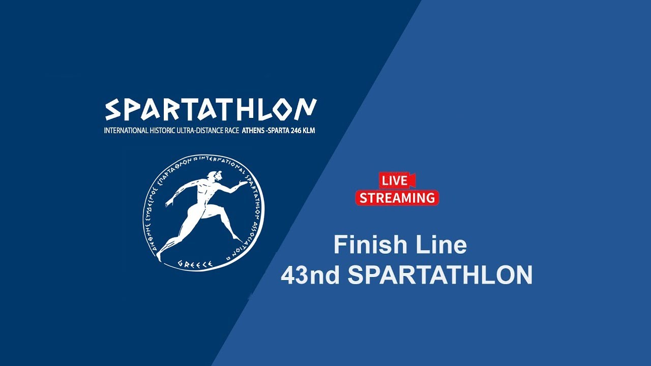 LIVE - Finish Line - 43nd SPARTATHLON HISTORICAL ULTRAMARATHON