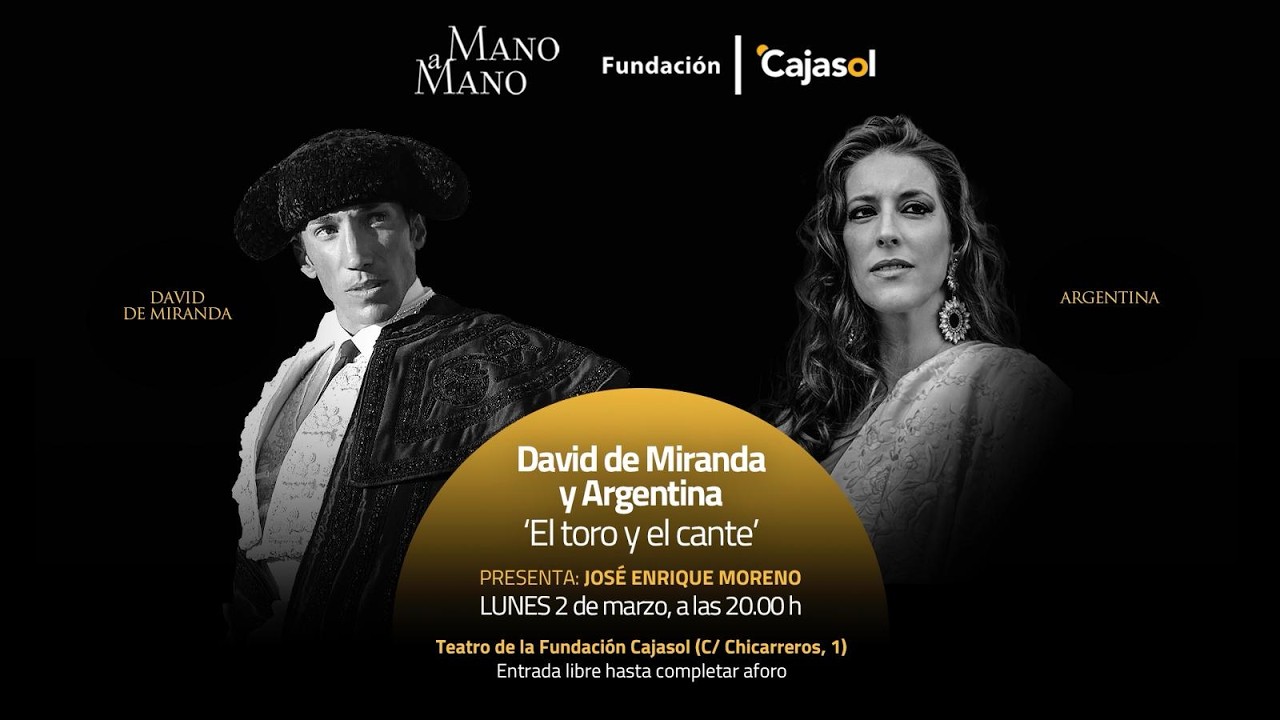 David de Miranda y Argentina a Mano en Fundación Cajasol 'El toro y el cante'