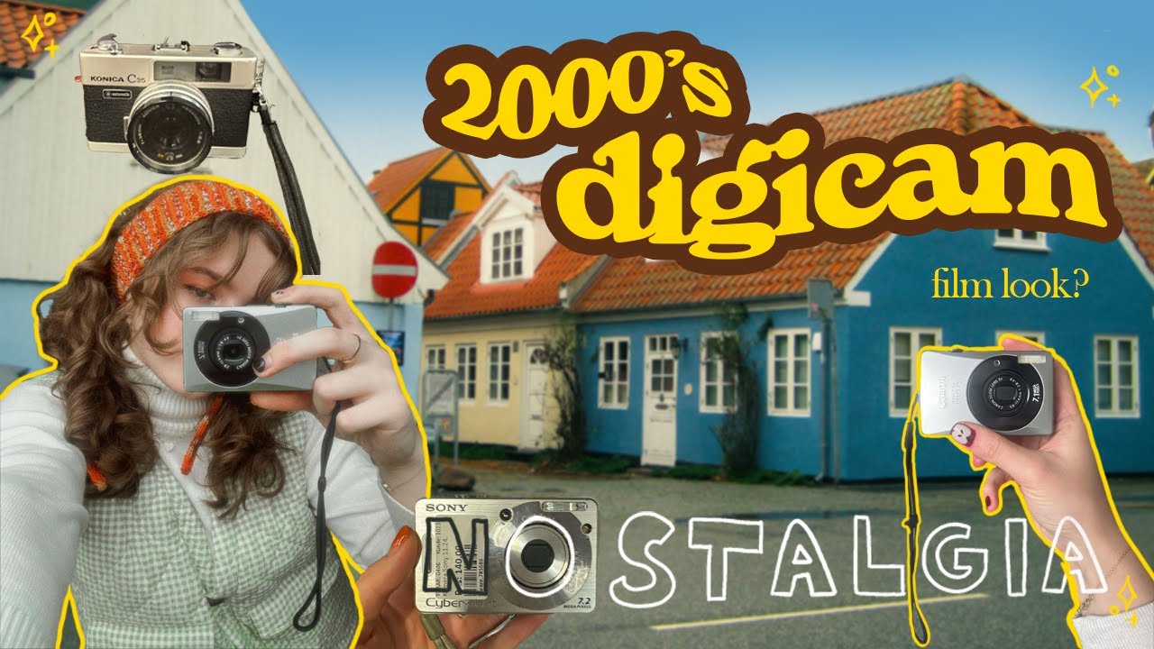 2000s digicam nostalgia | film look with Canon IXUS 75?