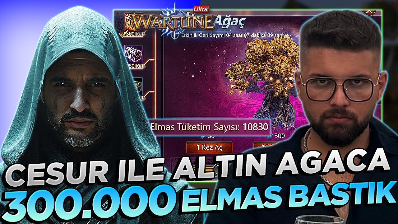 WARTUNE ULTRA | ALTIN AĞACA 300.000 ELMAS BASTIK!!  Wartune Ultra Türkçe