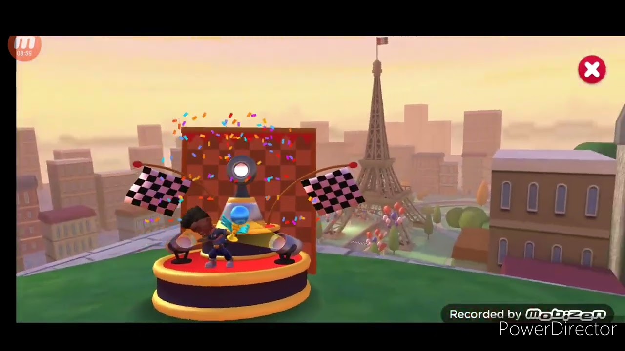 Disney all-star racers  - Two Double Cup with Jayden and Piston (Novice) part 1