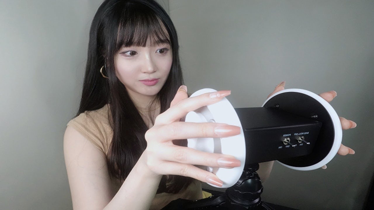 ASMR 3dio마이크 테스트 노토킹버전 귀마사지, 손으로만귀파기 귀청소 이어클리닝ㅣEar cleaning with fingers and Ear massage(No talking)
