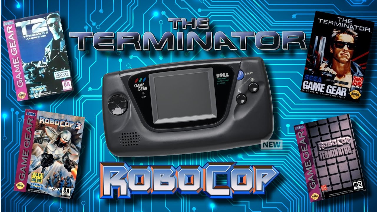 Todos los juegos de Terminator & Robocop para Sega Game Gear