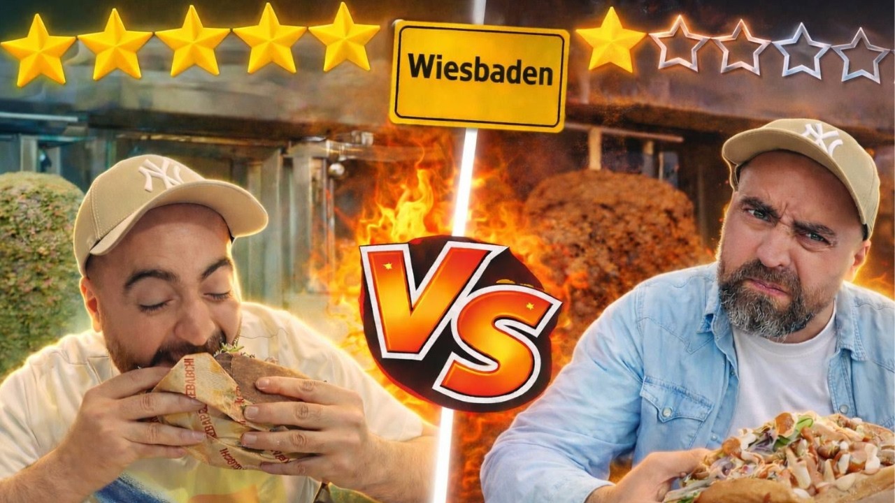 KÖNISCH TESTET Wiesbadens BESTE & SCHLECHTESTE Döner 🥙