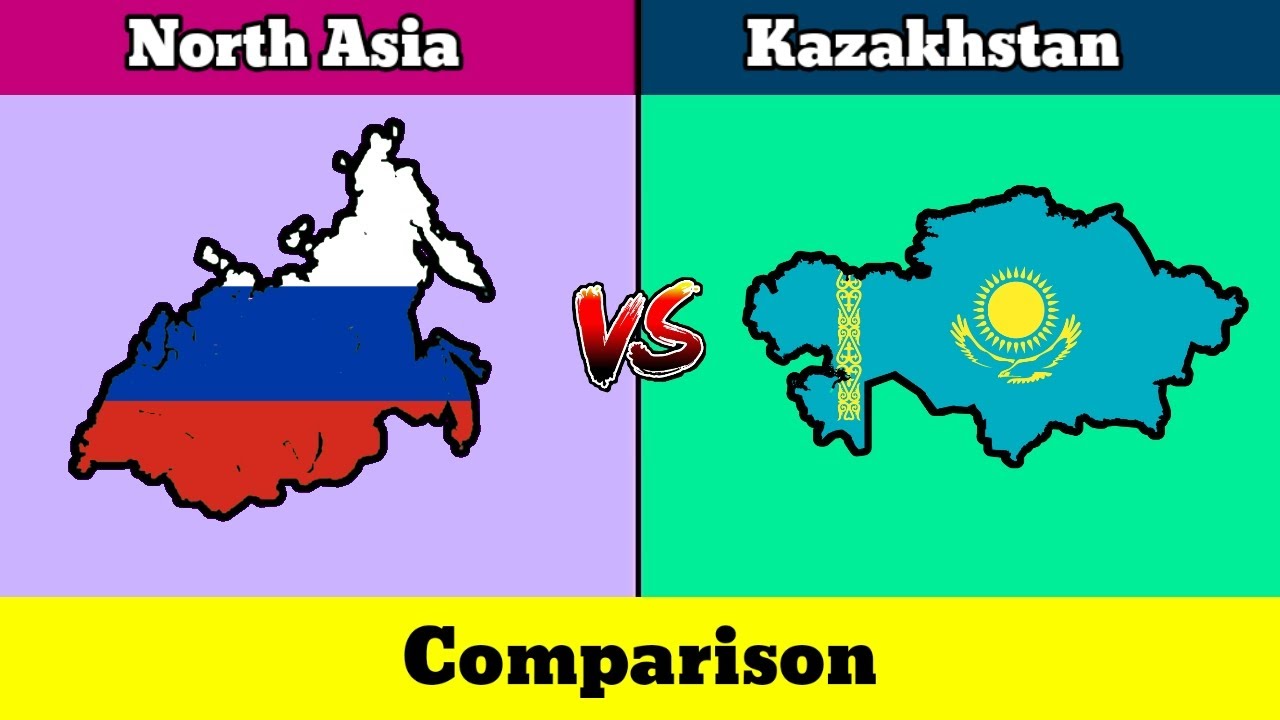 Давайте сравним Северную Азию и Казахстан | Сравнение стран | Data Duck