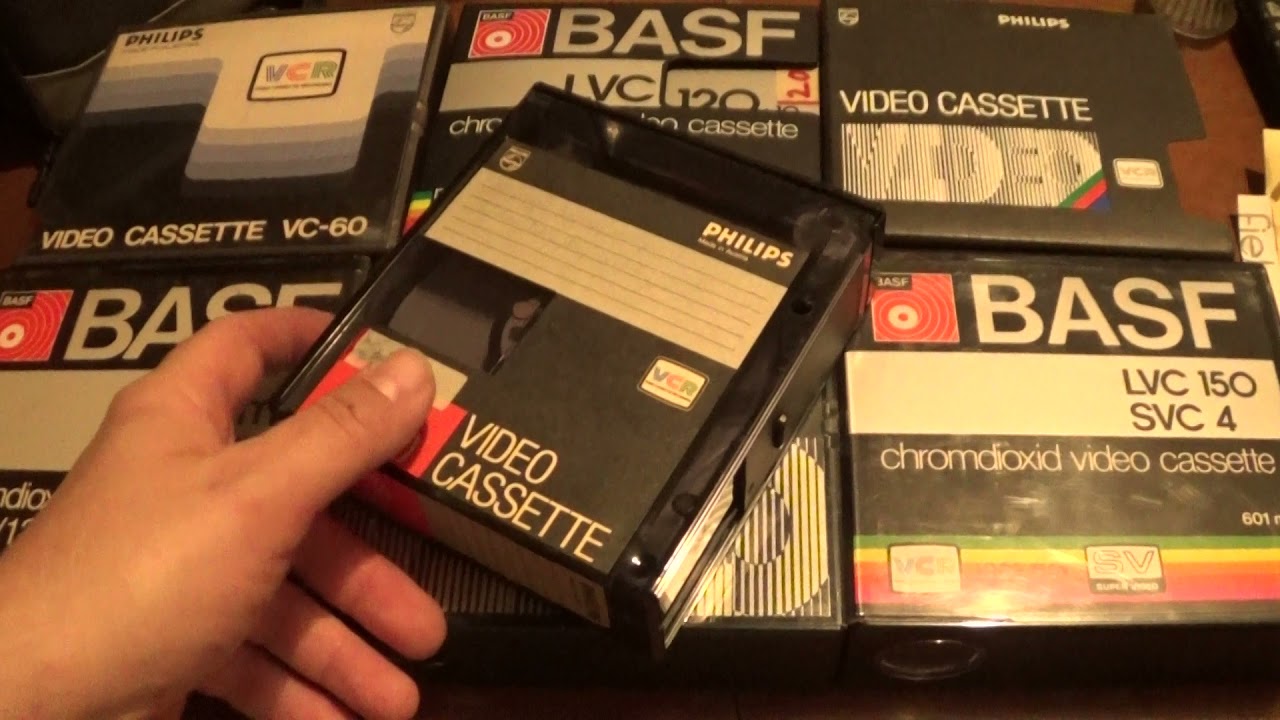 Kurzes Video  Video VCR System 50 Jahre Videorecorder 1971 - 2021