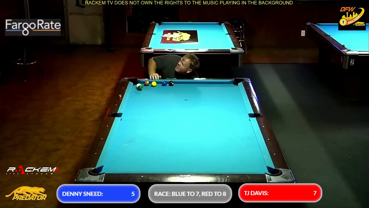 DFW 9 Ball Tour 4th Stop JR Pockets Denton TX 4-28-2019