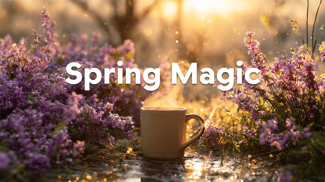 Spring Magic 🪻☕️ Relaxing Spring Mix 2026 🥀 Feel-Good Chill Music to Start Your Best Day
