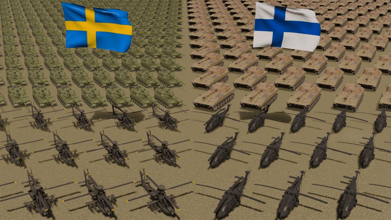 Я сравнил вооруженные силы Швеции и Финляндии и обнаружил, что Швеция &mdash; более сильная страна.