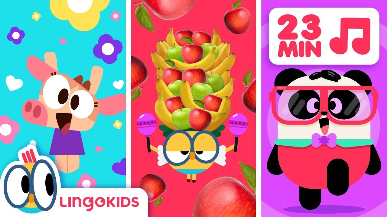 Parts of the House 🏠 Kids Vocabulary + More Kids Songs by Lingokids🎵