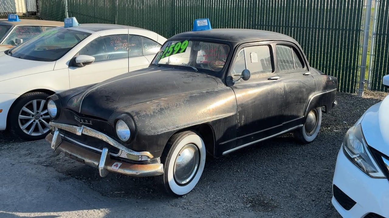 1957 Simca Aronde 1300 Elysée at Pick-n-Pull Modesto