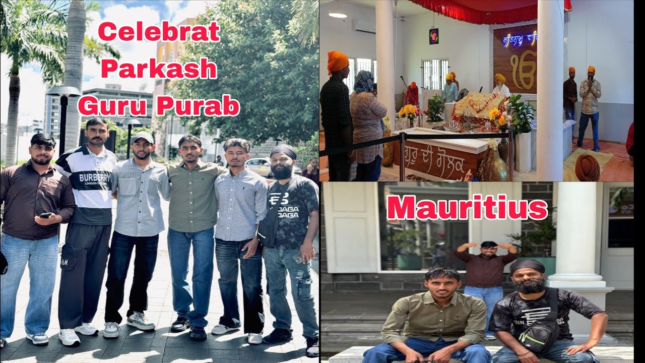 #celebrate Guru Gobind Singh Ji Parkash Purab #mauritius #2025