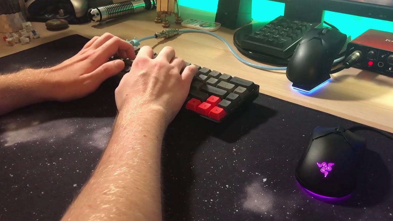 Gateron Blue Switch Sound Test / Typing ASMR | Epomaker GK68X