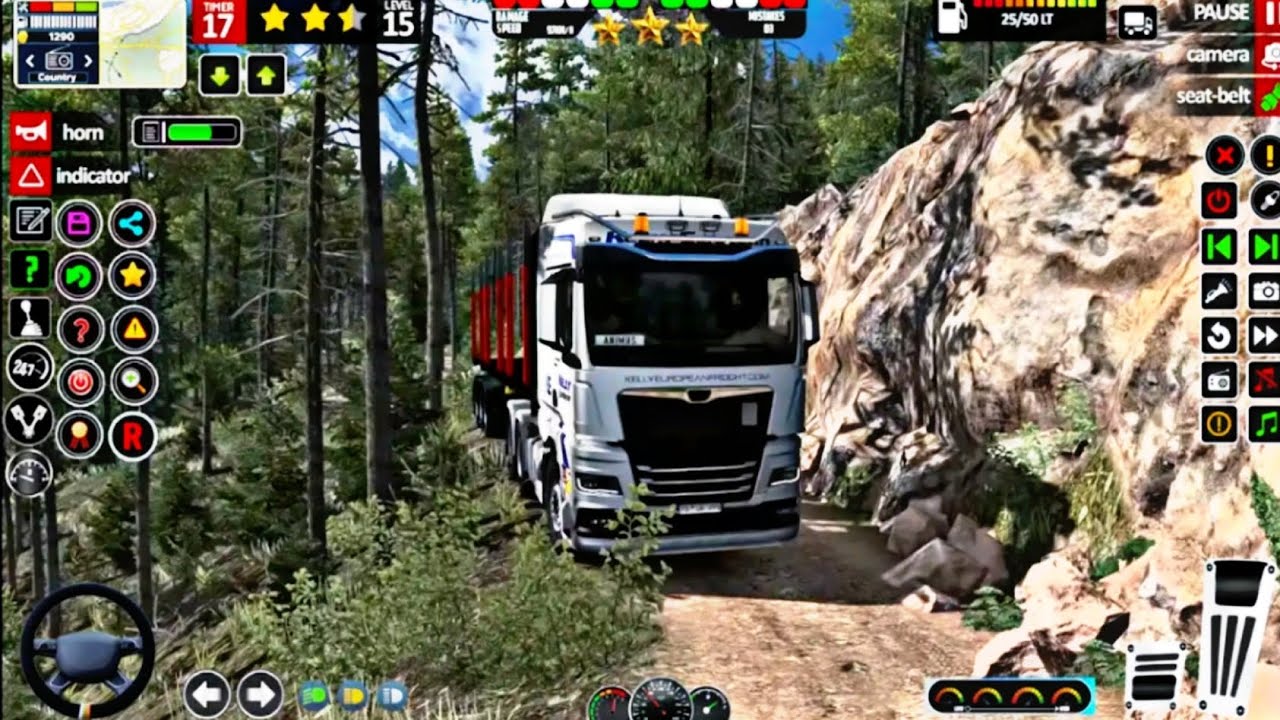 Cargo truck simulator game 3D minus Driving Truck Simulator 3D gameplay (2026) 