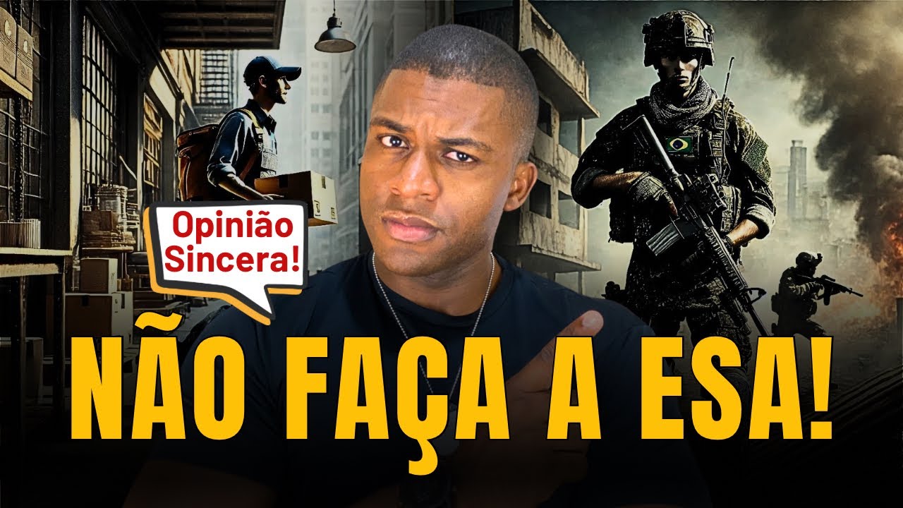 Vale a pena fazer o Concurso da ESA? Realidade da Carreira Militar