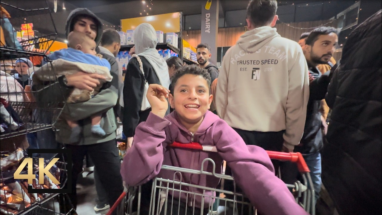 Groceries Shopping In Gaza Before Ramadan 🇵🇸