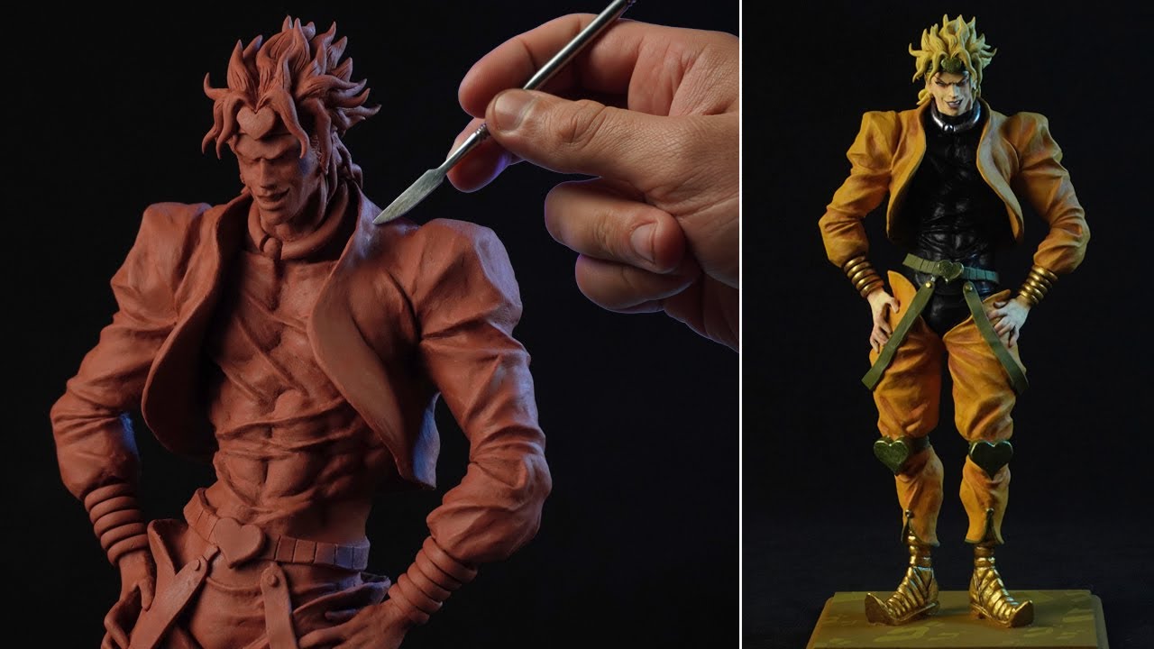 Sculpting DIO BRANDO | Jojo's Bizarre Adventure