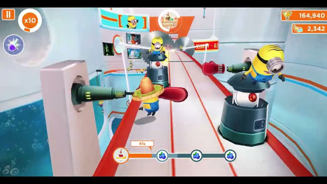 MINION RUSH GAMEPLAY: VECTOR’S FORTRESS RUN WITH SPLITTER POWER #gaming #games #gameplay