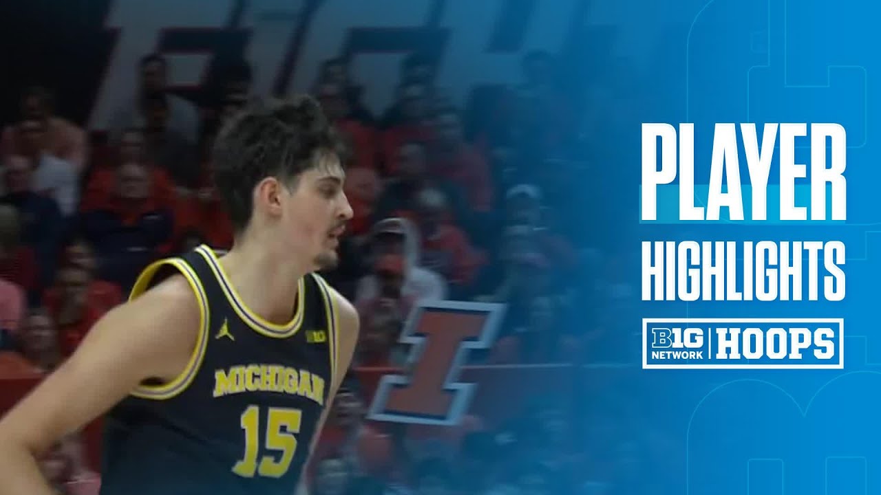 Aday Mara Highlights vs. Illinois | Michigan Basketball | 02/27/2026