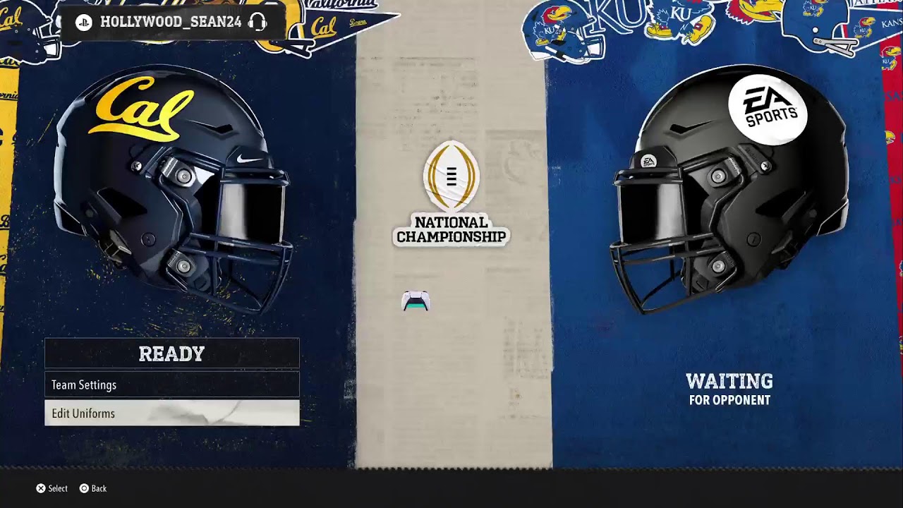 Gameday #2 CAL VS #5 Kansas