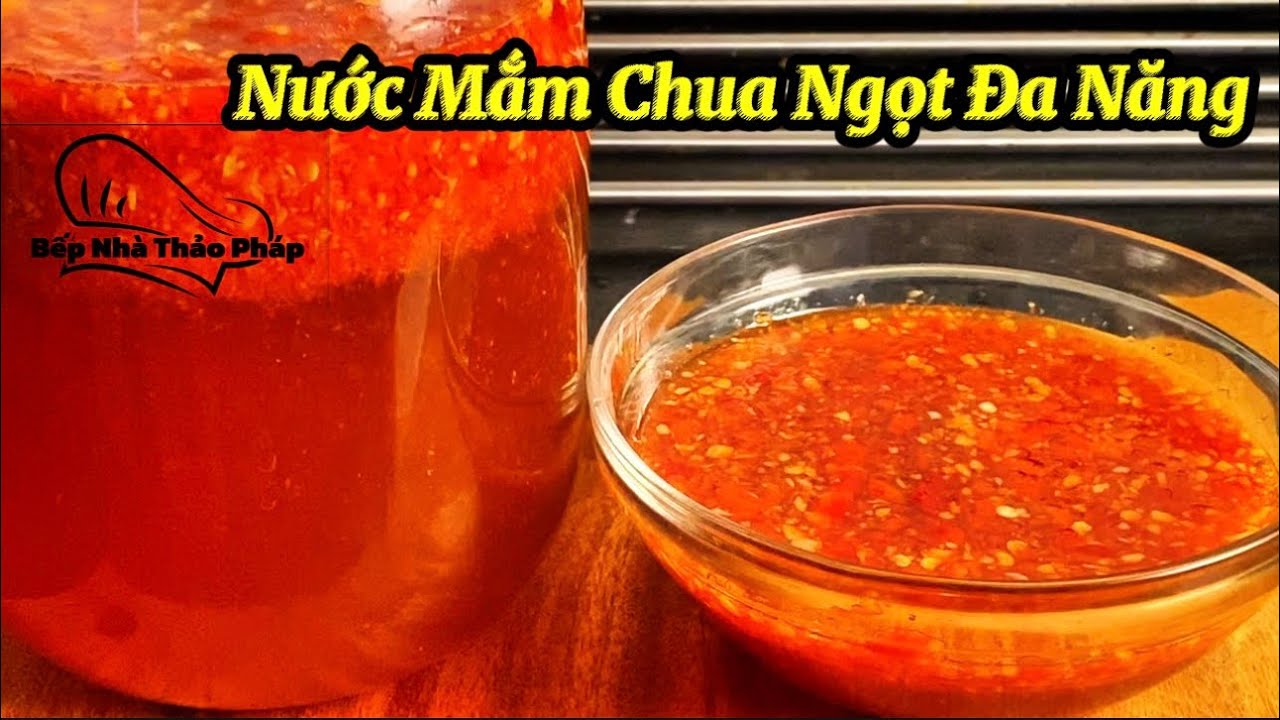 Cách Làm Nước Mắm Đa Năng - Chưa Đầy 10 phút Đã Có Nước Mắm Sánh Sệt I Bếp Nhà Thảo Pháp
